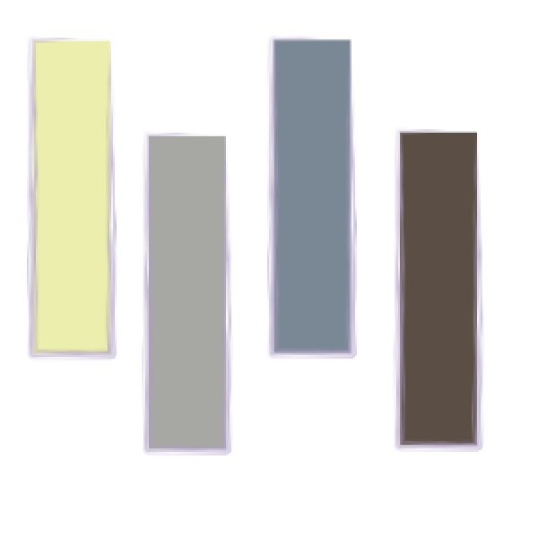 palette de couleurs intérieur