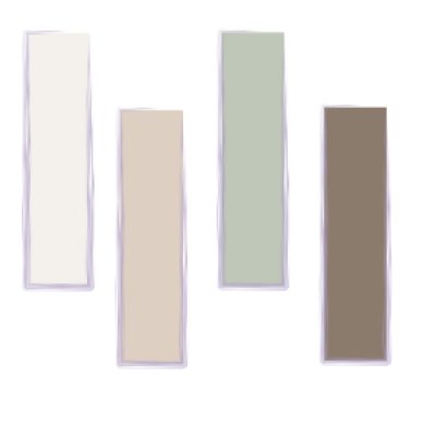 palette de couleurs sensible